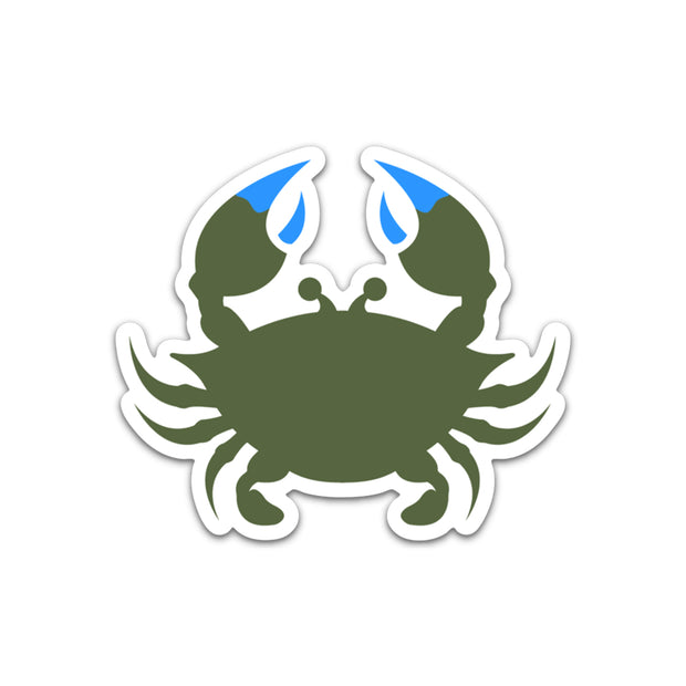 Classic Crab Sticker