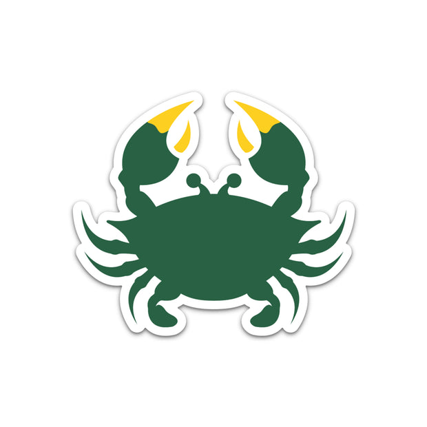 Collegiate Crab Lions Sticker