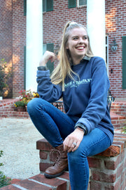 Pirogue & Company Crewneck | Midnight Blue