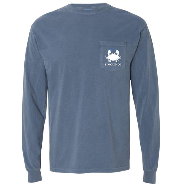 Louisiana Living Long Sleeve | Steel Blue
