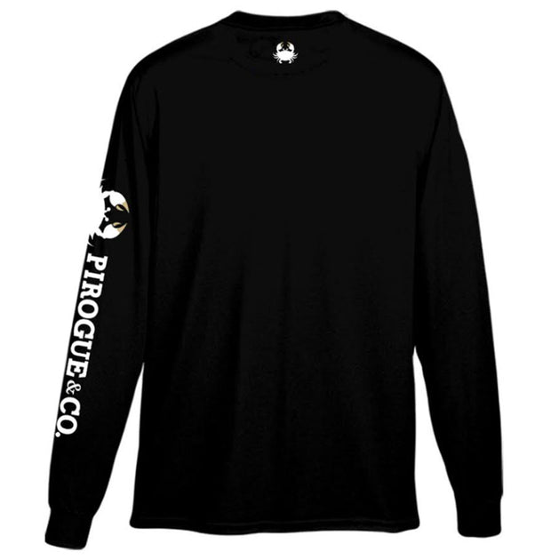Pirogue Performance Tee | Black & Gold