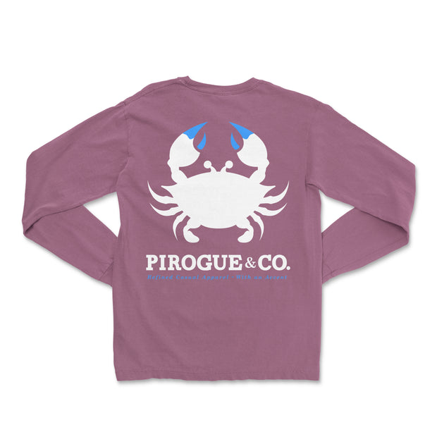 Classic Crab Long Sleeve | Plum Purple