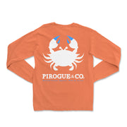 Classic Crab Long Sleeve | Pumpkin Orange