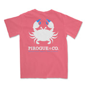 Classic Crab Tee | Watermelon Pink