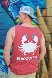 Classic Crab Tank | Ruby Red